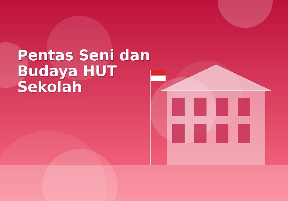Pentas Seni dan Budaya HUT Sekolah