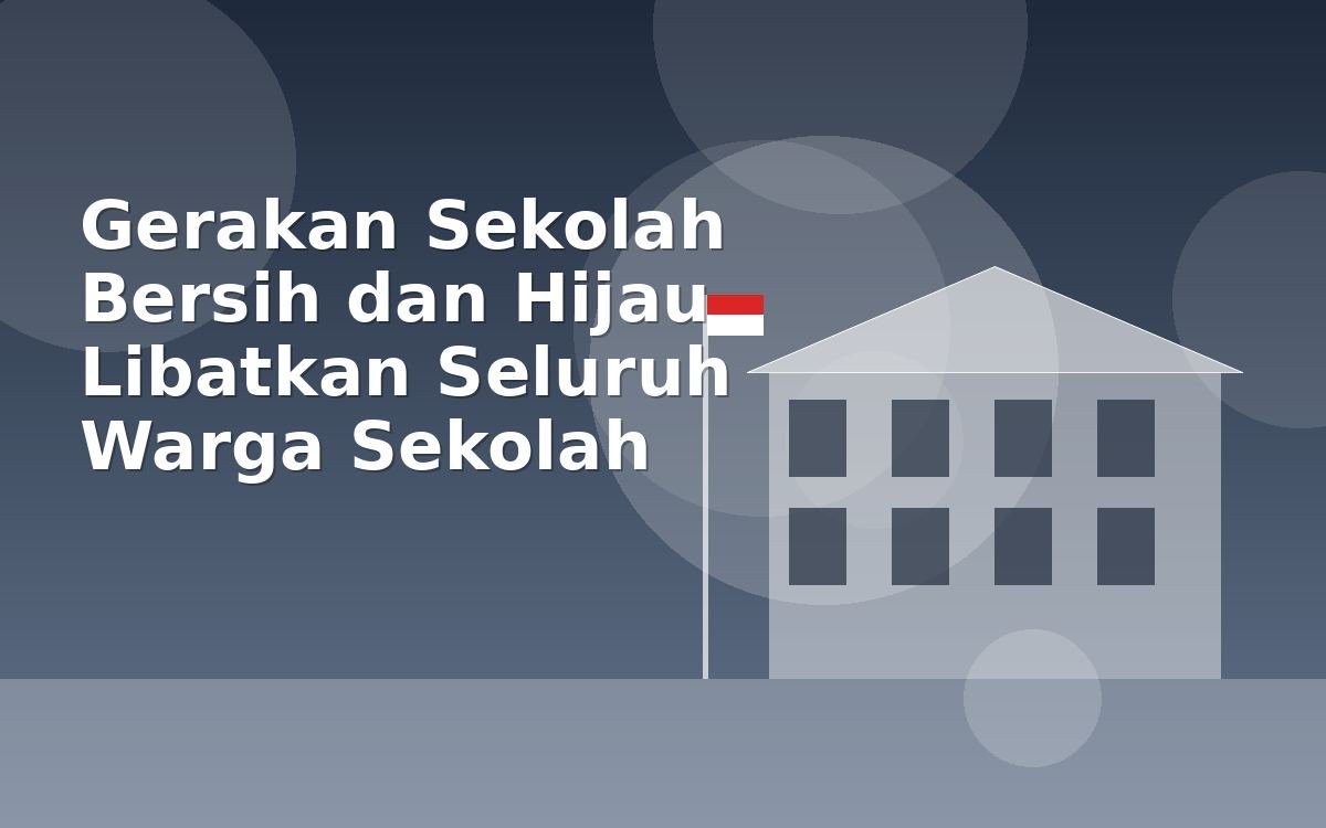 Gerakan Sekolah Bersih dan Hijau Libatkan Seluruh Warga Sekolah